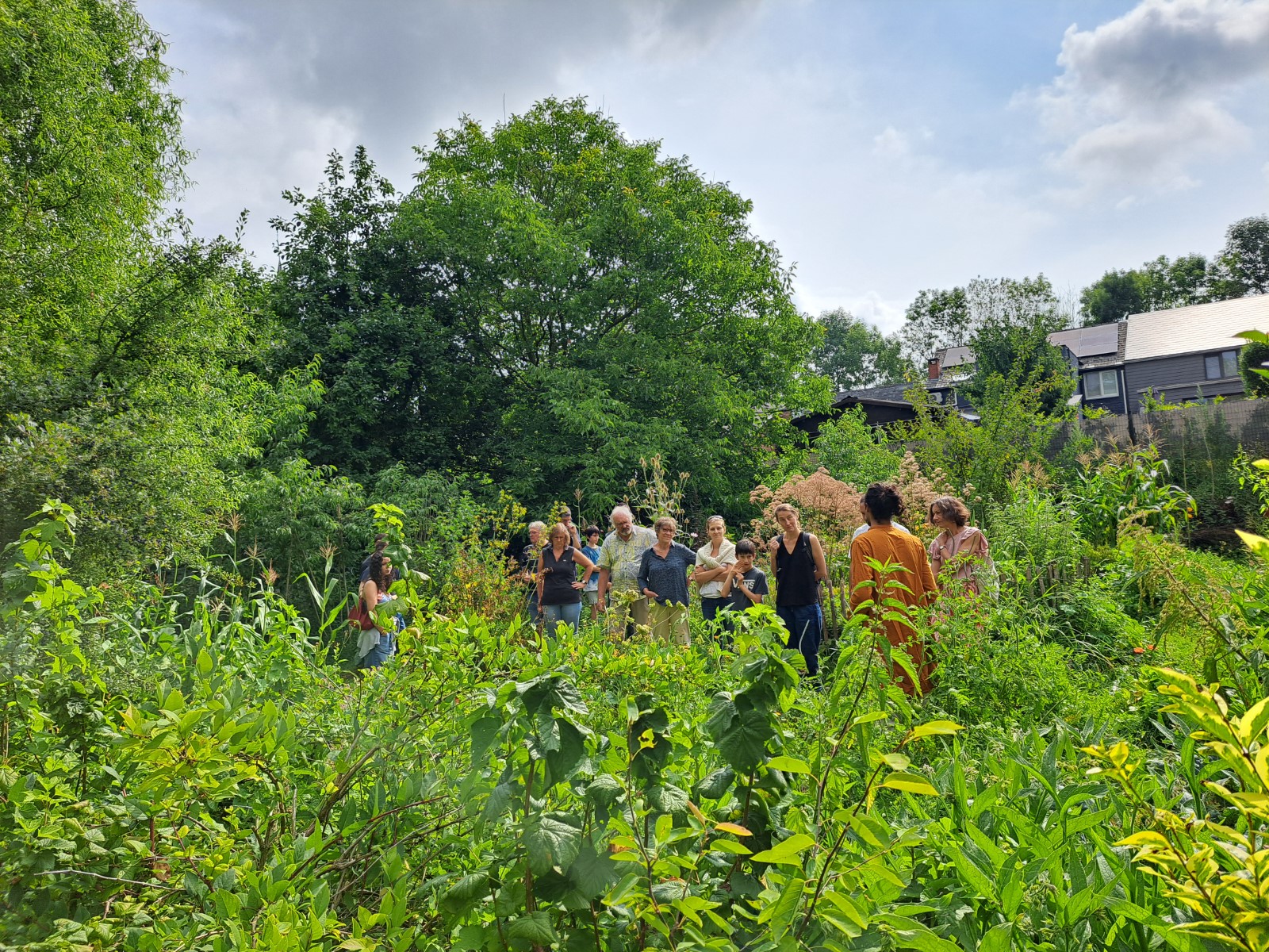 Balade dans le jardin